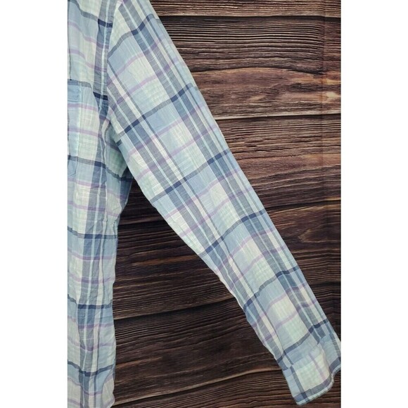 Vineyard Vines Shirt Men's Large Classic Fit Tucker Shirt Long Sleeve Plaid - Picture 6 of 11